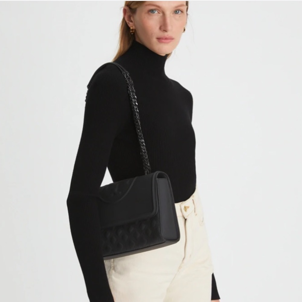 NWOT Tory Burch FLEMING MATTE CONVERTIBLE SHOULDER BAG - Picture 6 of 14